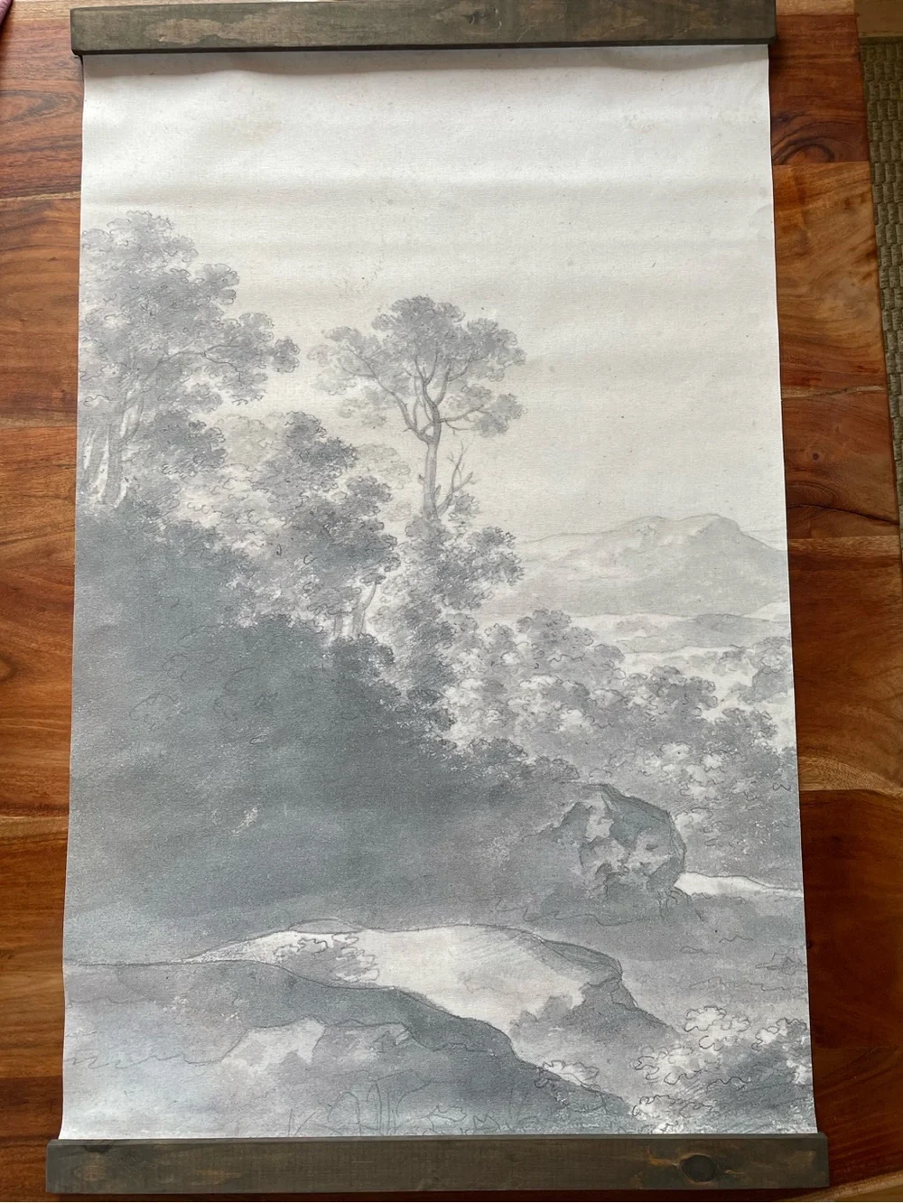 Large Landscape Art Printed on Canvas